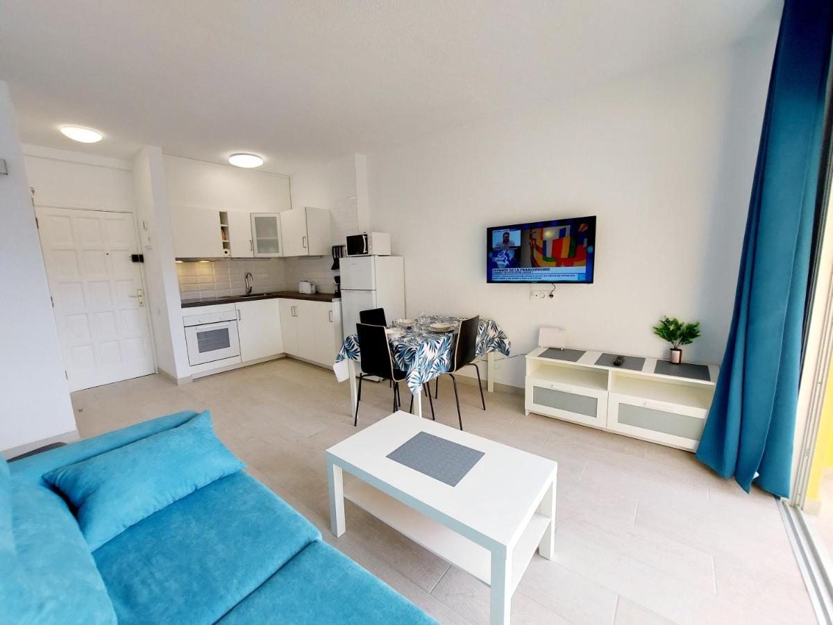Sunny Cozy Nice Apartment Loscristianos Wifi,Pool Los Cristianos  Esterno foto