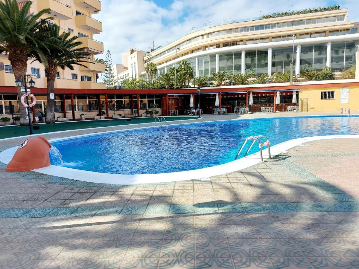Sunny Cozy Nice Apartment Loscristianos Wifi,Pool Los Cristianos  Esterno foto